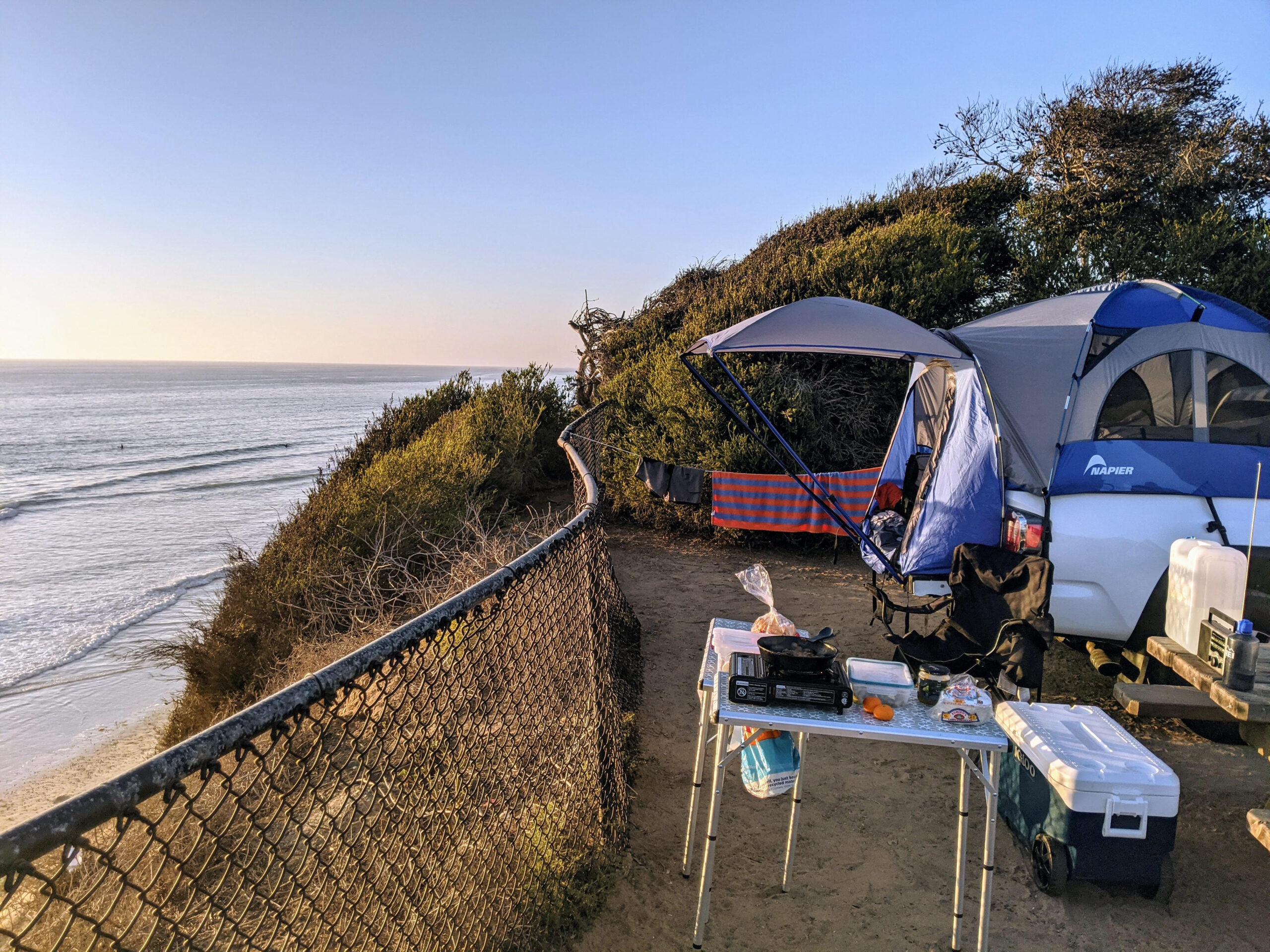 South Carlsbad State Beach Campground : R/Truckcampers throughout Map of South Carlsbad State Beach Campsites