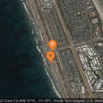 South Carlsbad State Beach In Carlsbad, Ca   California Beaches In Map Of Carlsbad State Beach Campground