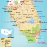 South Florida Map   Usa Coastal Regions With Regard To Map Of The South West Coast Of Florida