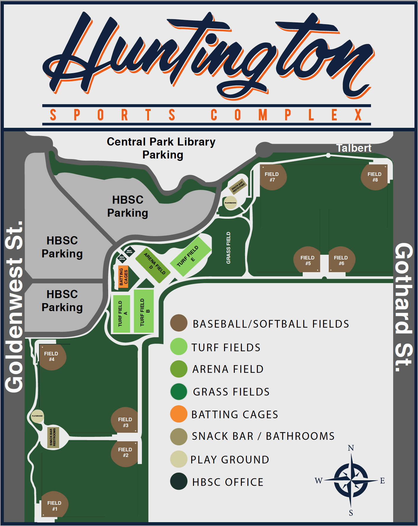Sports Complex Overhead Map pertaining to Huntington Beach Sports Complex Map