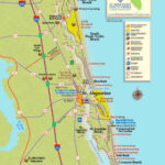 St. Augustine Area Tourist Map   Ontheworldmap For Map Of St Augustine Beach