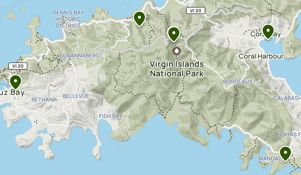 St. John Usvi | List | Alltrails with St John Usvi Beach Map
