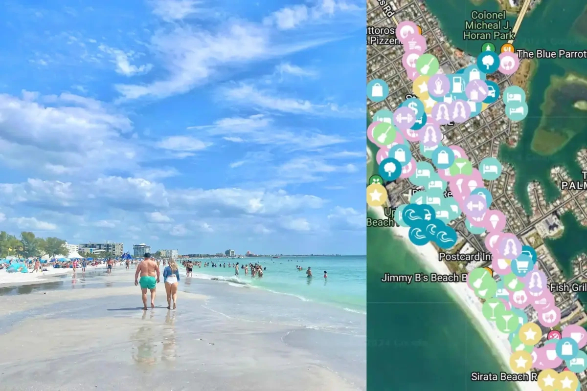 St Pete Beach Map | Savable Google Map &amp;amp; Guide intended for Map of Hotels on St Pete Beach Florida