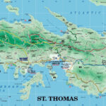 St. Thomas Virgin Islands Map | Usvi On Line In St Thomas Virgin Islands Map With Beaches