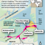 Starbase: Spacex Company Town Poised To Be Texas' Newest City Intended For Boca Chica Beach Texas Map