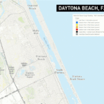 Storm Surge Maps Predict Widespread Flooding In Savannah And In Daytona Beach Flood Zone Map