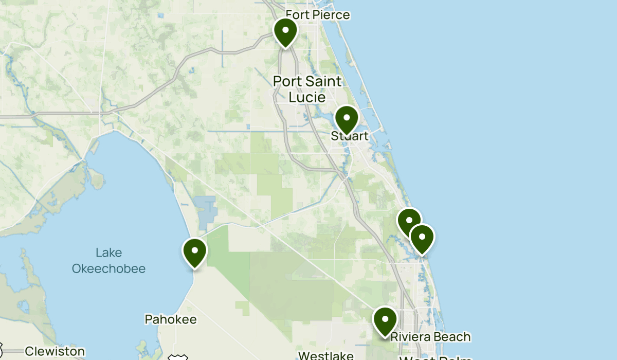 Stuart Fl | List | Alltrails with regard to Map of Stuart Beach Florida