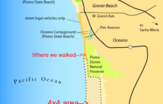 Summer Road Trip: Drive The Pismo Beach Dunes With Cameras! inside North Beach Campground Pismo Beach Map
