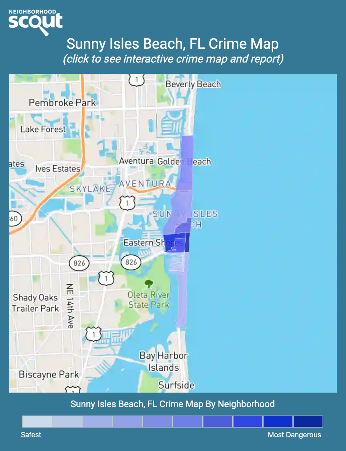 Sunny Isles Beach, 33160 Crime Rates And Crime Statistics with Map of Sunny Isles Beach Florida