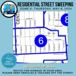 Swift Current On X: "City Crews Will Be Street Sweeping In Zone 6 With Regard To Long Beach Street Sweeping Map
