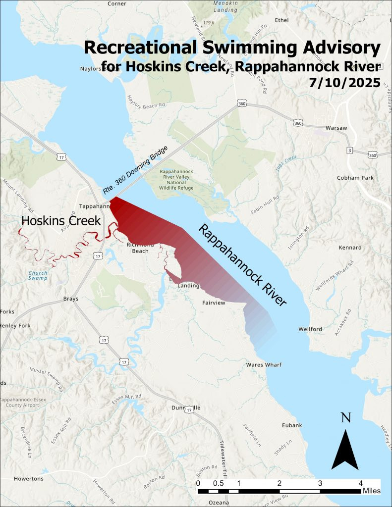 Swimming Advisory Archives - Newsroom within Virginia Beach Bacteria Warning Today Map