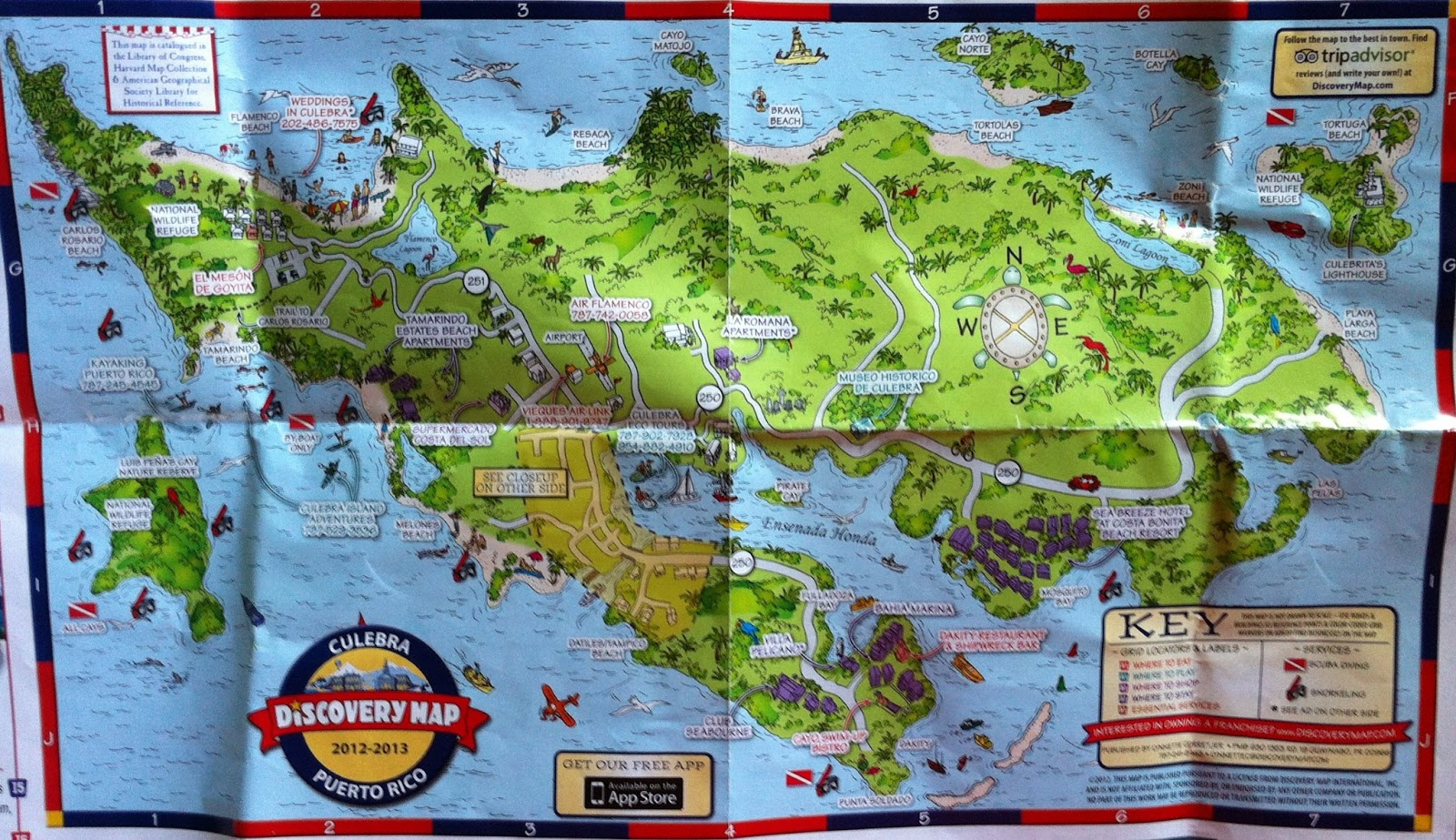 Tbanjo: 1St Time In Puerto Rico: Four, Make That Five, Days En Culebra pertaining to Map of Flamenco Beach Puerto Rico