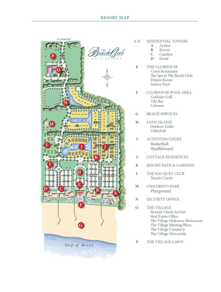 The Beach Club At Fort Morgan within The Beach Club Gulf Shores Map