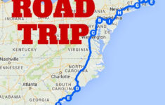 The Best Ever East Coast Road Trip Itinerary pertaining to Map Of East Coast From Virginia To Florida