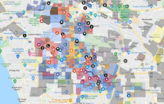The Gangs Of Los Angeles Map -Michael Hughes Wesner within Gangs in Long Beach Map