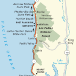 The Pacific Coast Highway Through Big Sur   Road Trip Usa Pertaining To South Carlsbad State Beach Map