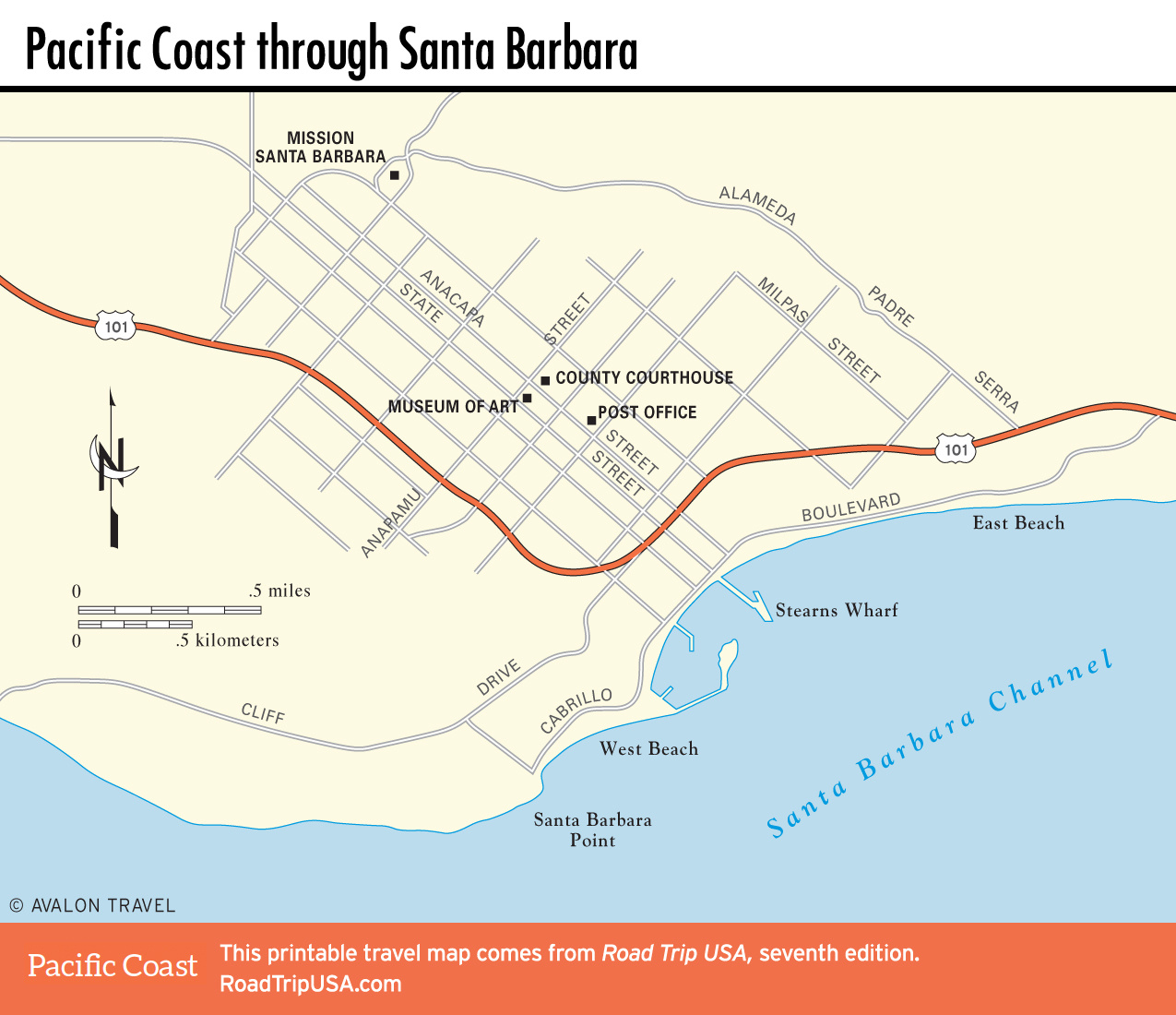 The Pacific Coast Route Through Southern California | Road Trip Usa intended for Map Of Beach Towns In Southern California