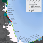 The Right To The Shoreline: Race, Exclusion, And Public Beaches In With Regard To Map Of Beaches In Chicago