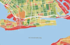 The Safest And Most Dangerous Places In Brighton Beach, Brooklyn with Map of Brighton Beach Ny