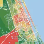 The Safest And Most Dangerous Places In Daytona Beach, Fl: Crime Throughout Crime Map Daytona Beach Fl