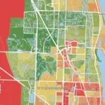 The Safest And Most Dangerous Places In Palm Beach Gardens, Fl Pertaining To Palm Beach County Crime Map