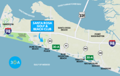 The Ultimate Guide To Santa Rosa Golf &amp; Beach Club – 30A for Santa Rosa Beach Fl on Map