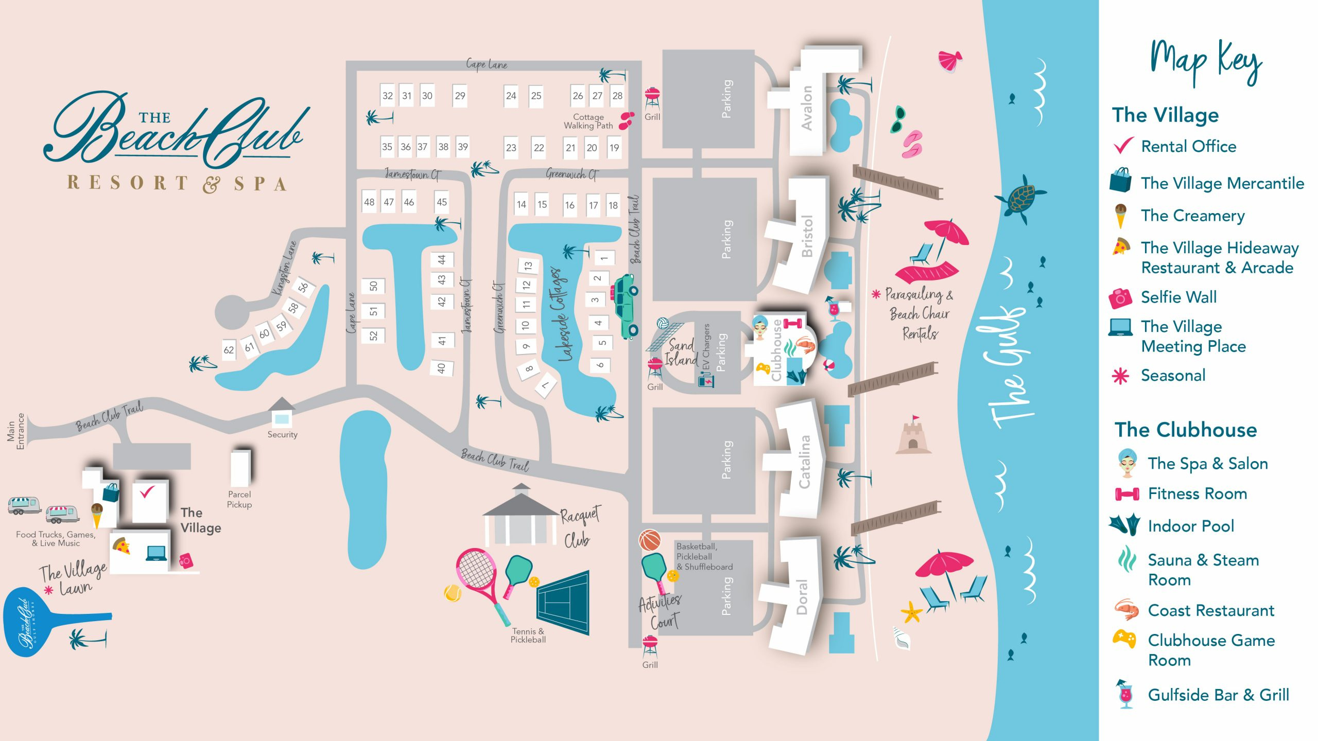 The Village - The Beach Club Resort &amp;amp; Spa intended for The Beach Club Gulf Shores Map