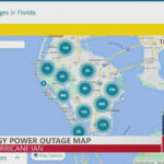 Thousands Of Power Outages Reported In Pinellas County Pertaining To Beaches Energy Power Outage Map
