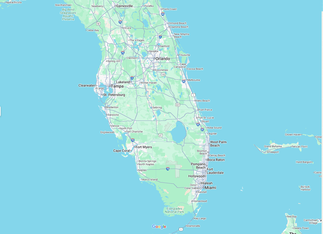 Top 5 Ways To Go From Delray Beach, Fl To Tampa, Fl with regard to Delray Beach On Florida Map