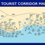 Tourist Corridor Map Cabo San Lucas And San Jose Del Cabo Pertaining To Map Of Resorts On Medano Beach Cabo