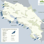 Tourist Maps Of Costa Rica – Beaches, Cities & More Intended For Map Of Beaches In Guanacaste Costa Rica