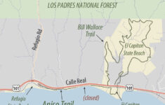 Trail Quest: El Capitán To Refugio | Songs Of The Wilderness inside El Capitan Beach Camping Map