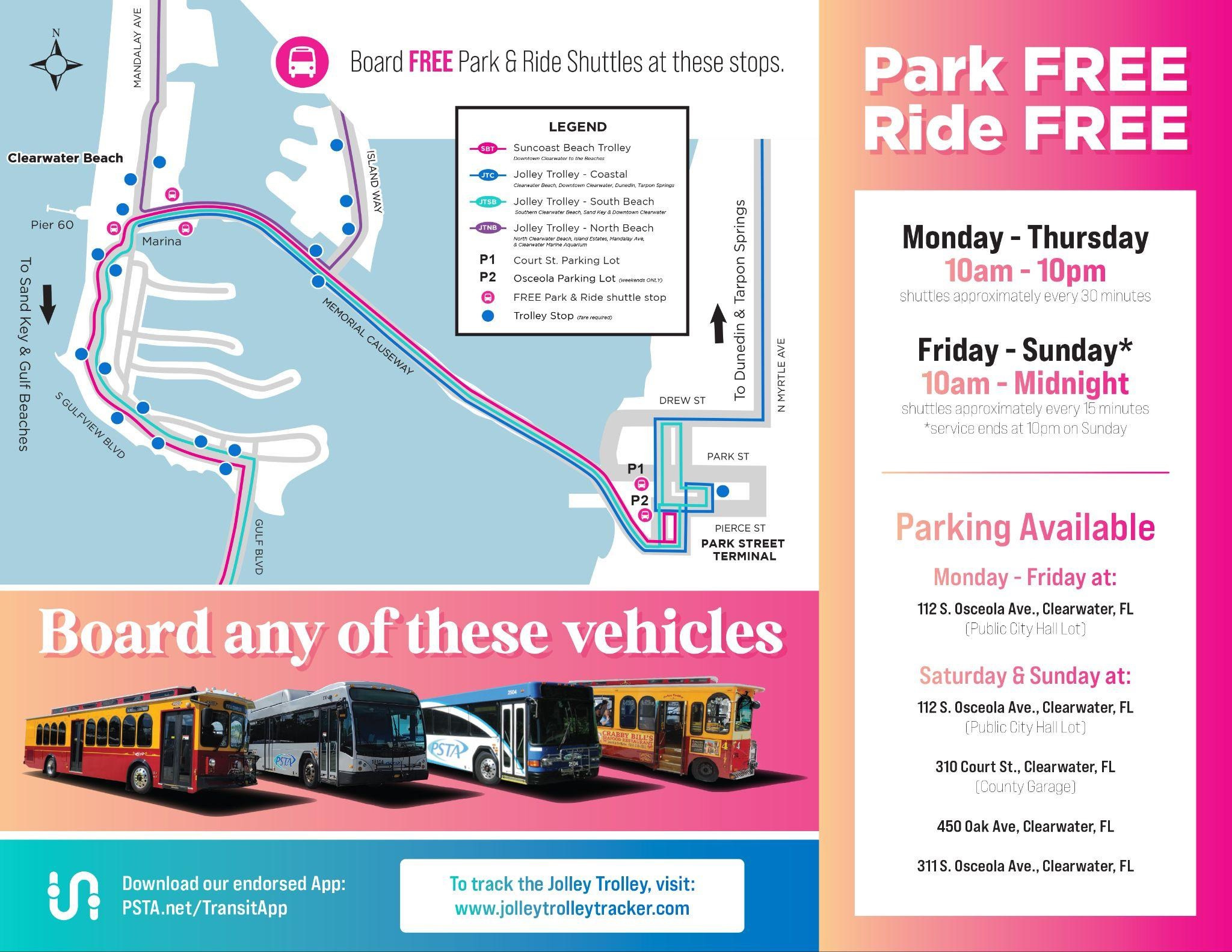 Travel To America'S Best Beaches Via Psta | Psta with regard to Suncoast Beach Trolley Route Map