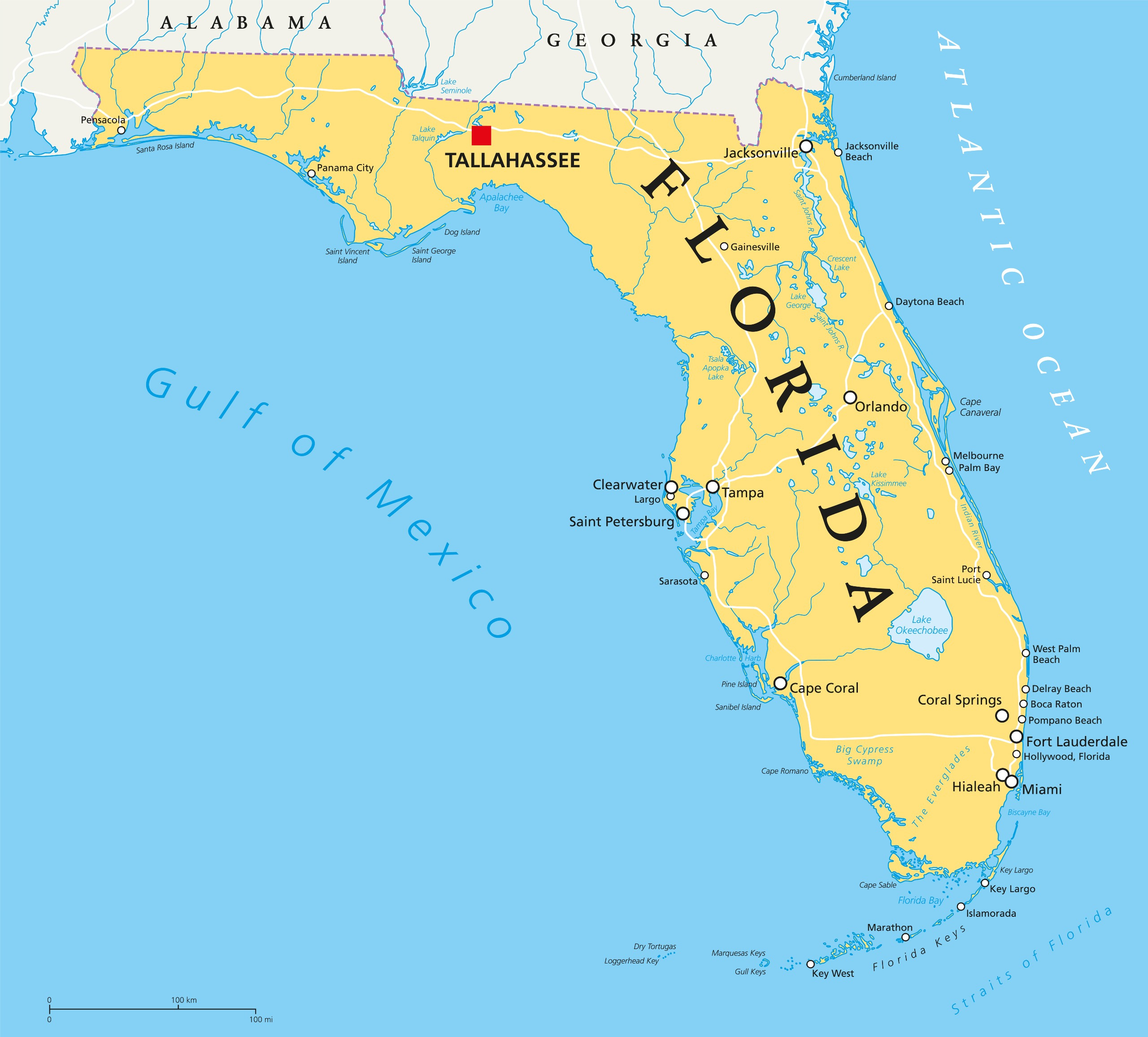 Us Gulf Coast Map | Mappr inside Map of South Florida Gulf Coast
