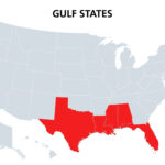 Us Gulf Coast Map | Mappr Intended For Map Of Gulf Coast From Texas To Florida