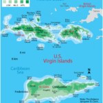Us Virgin Islands Maps & Facts   World Atlas With St Thomas Virgin Islands Map With Beaches