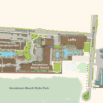 Vacation Rentals Map   Henderson Beach Resort In Henderson Beach State Park Map