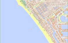 Venice Beach Map | Los Angeles - Ontheworldmap inside Los Angeles Venice Beach Map