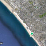 Venice Beach/Sm Boardwalk In California | Walking Map With Regard To Google Maps Venice Beach Ca