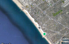 Venice Beach/Sm Boardwalk In California | Walking Map with regard to Google Maps Venice Beach Ca