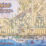 Venice California 75 Years   1905   1980   Barry Lawrence Ruderman Intended For Venice Beach On A Map