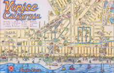Venice California 75 Years - 1905 - 1980 - Barry Lawrence Ruderman intended for Venice Beach on a Map