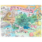 Ventura California Map, Ventura Illustration, Ventura County Inside Map Of Ventura Beach Ca
