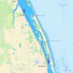 Vero Beach To Sebastianboat   Savvy Navvy Smart Routing For Florida Map Showing Vero Beach