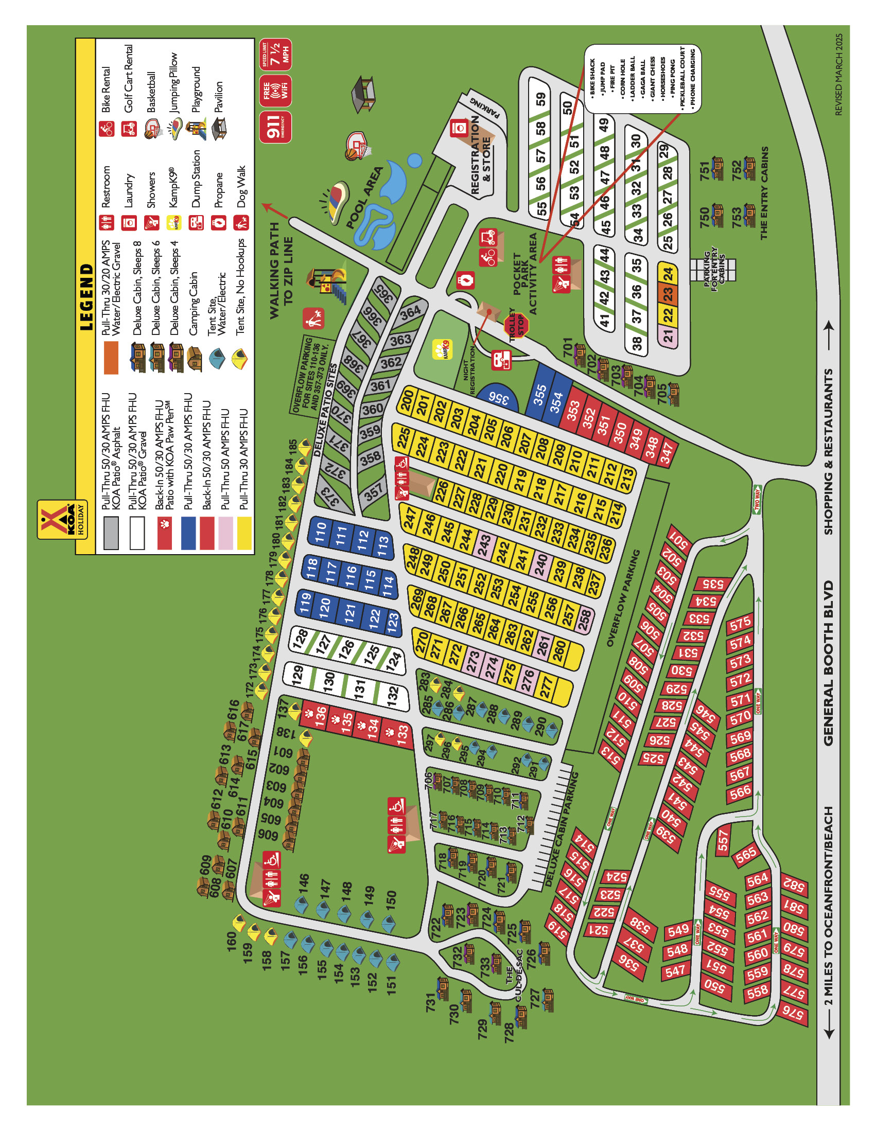 Virginia Beach Campgrounds Map | Find Your Perfect Koa Site regarding Virginia Beach Koa Campground Map