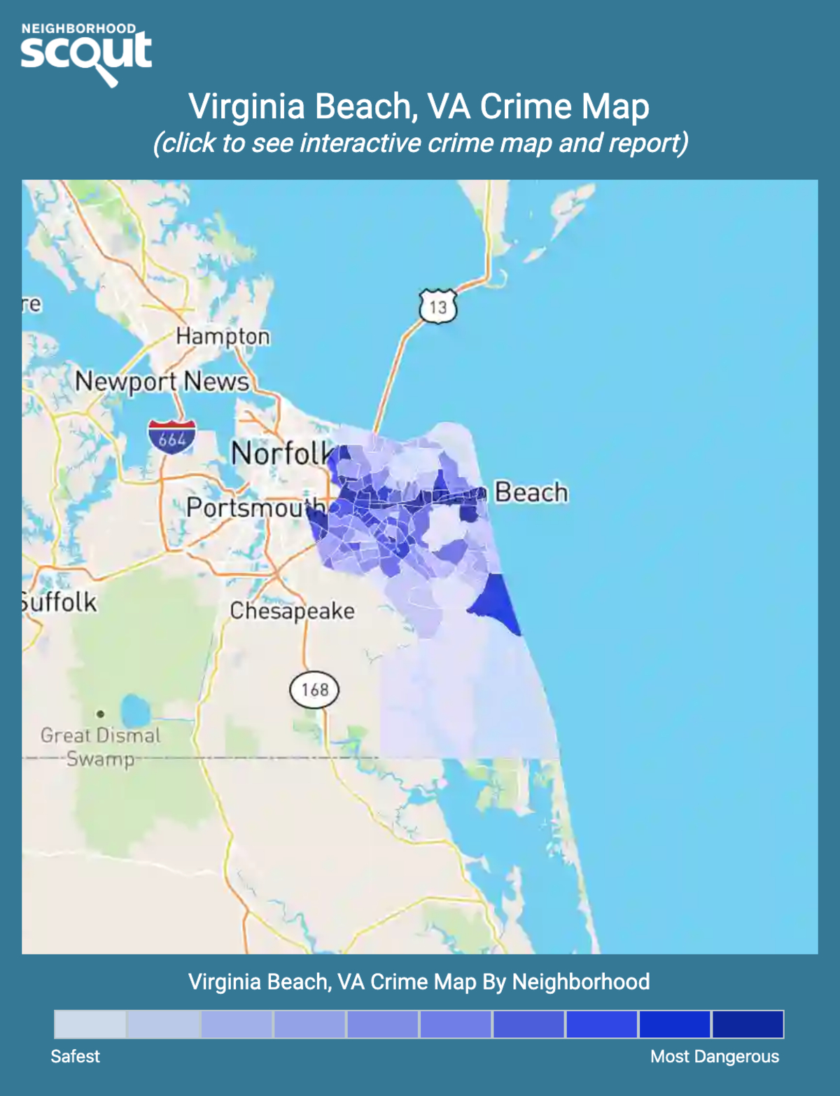 Virginia Beach Crime Rates And Statistics - Neighborhoodscout with Crime Map Virginia Beach Va