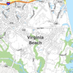 Virginia Beach Map, Virginia   Gis Geography For Virginia Beach Va On Map