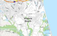 Virginia Beach Map, Virginia - Gis Geography with Map of Va Beach Va