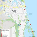 Virginia Beach Map, Virginia   Gis Geography Within Map Of Va Beach Va