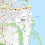 Virginia Beach Map, Virginia   Gis Geography Within Virginia Beach City Street Map